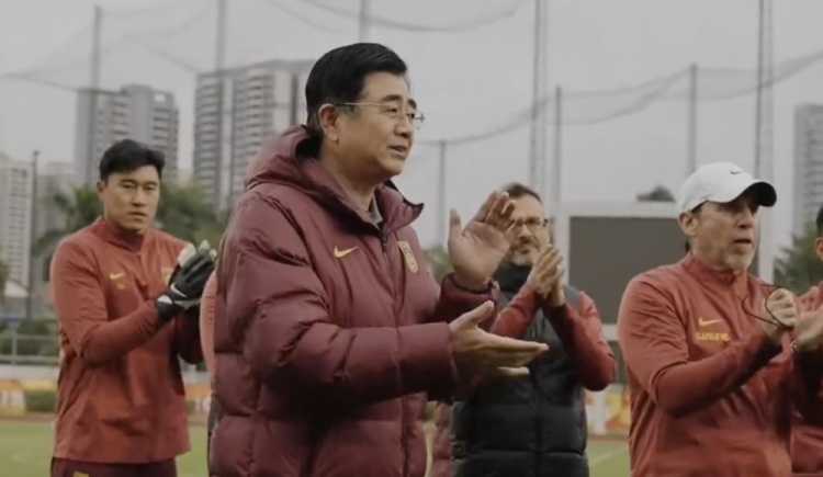  U20亞洲杯開(kāi)賽在即，足協(xié)主席宋凱探班U20國青隊