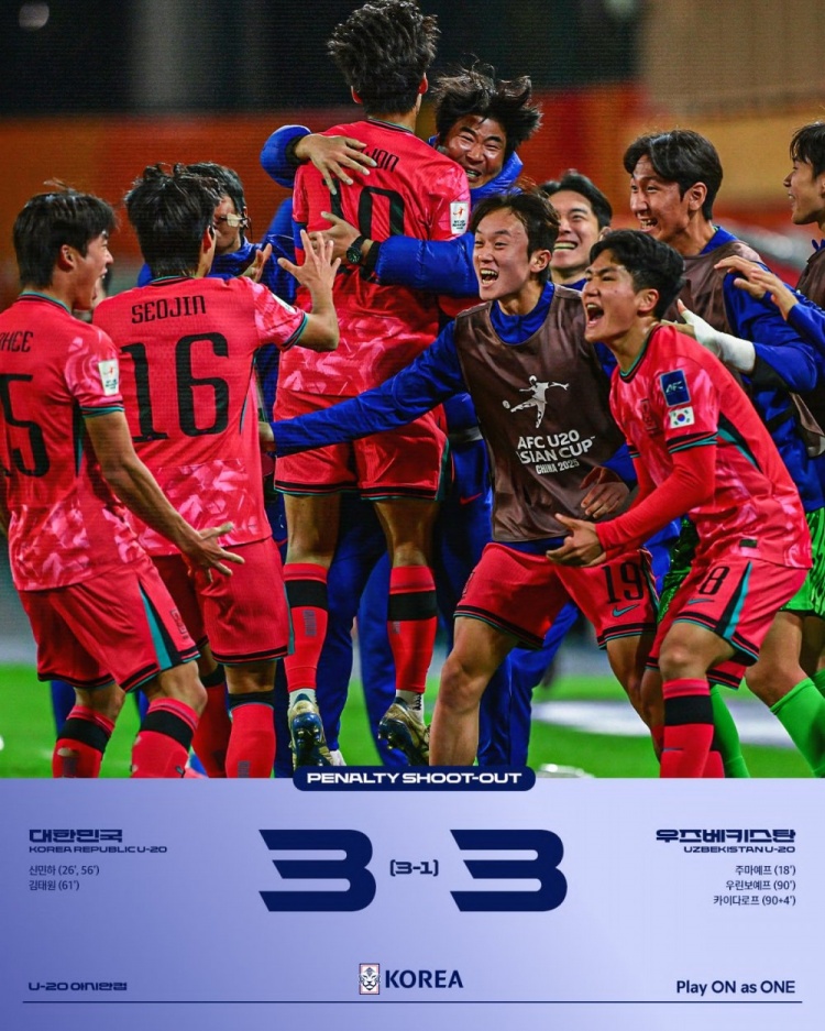  韓國U20門(mén)將：對撲點(diǎn)很有信心，訓練中一度10次射門(mén)撲出8次