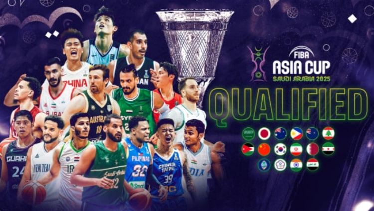  8月在沙特舉辦！FIBA官網(wǎng)：男籃亞洲杯抽簽儀式將在下月8號舉行